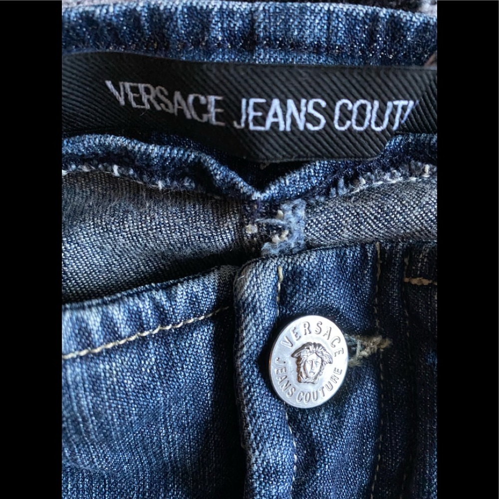 High Rise Skinny Versace Jeans
